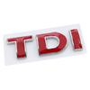 3D ABS черный логотип TDI эмблема багажник автомобиля значок наклейка для Passat Jetta Touareg Tiguan Touran Golf 4 5 6 Caddy TDI наклейка аксессуары