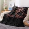 1PC Astarion Ancunin Gothic Romance Custom Name Patterned Flannel Blanket Suitable For All Seasons For Home Decor Warmth And Comfort Gifts Holiday Pre