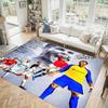 Cristiano Ronaldo Design Crystal Velvet Carpet Cozy Non?Slip Printed Rug For Bedroom Living Room Entrance