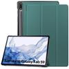 Чехол для Samsung Tab S9fe 2024 12.4 дюйма Премиальный чехол-подставка с тройным складыванием для S9 Plus S10 Защитный чехол для планшета