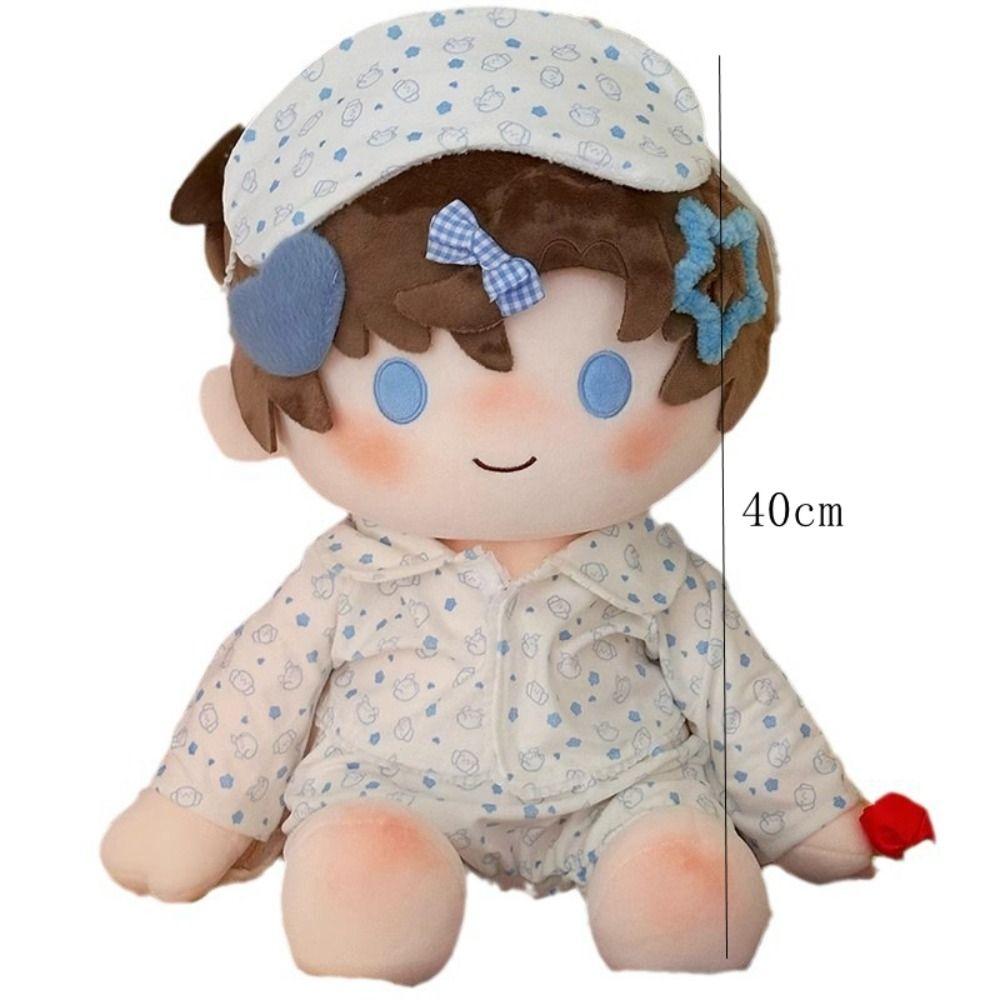 Plush Patch 40Cm Doll Clothes Pajama Set Stuffed Doll Plush Suit Plush Toys Clothes Girl Gift