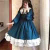 Lolita Skirt Lori Cute Long Sleeve Dress Student Sweet Fresh Ruffle Dress