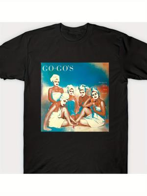 Go Gos Rock Band Tshirt Stylish Shortsleeve 100 Cotton Unisex Tshirt Suitable For All Seasons Crew Neck Regular Fit