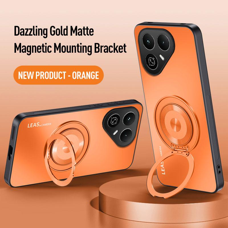 Для Magsafe Жесткий Ударопрочный Чехол Для Tecno Pova 8 Pova 7 Ultra 7Pro 7NEO AG Матовый Магнитный Держатель Кольцо Матовая Накладка Чехол для Телефона