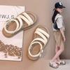 Girls Shoes Children's Princess Roman Sandals 2025 New Summer Summer Sports Girls Soft-soled Beach Shoes