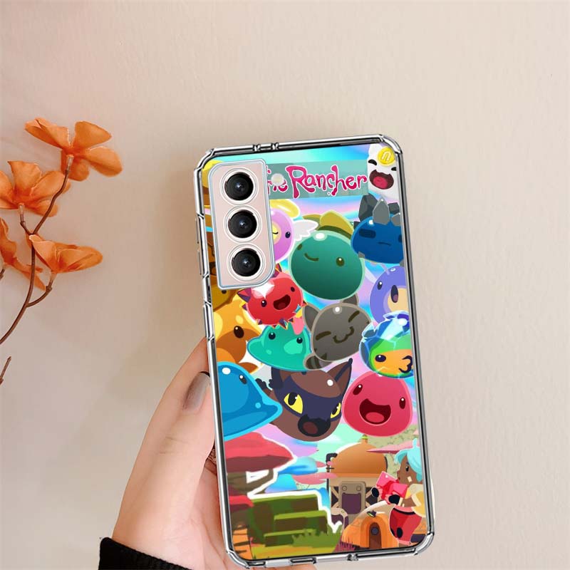 Чехол для телефона S-Slime R-Rancher Game для Samsung S24 S25Edge Galaxy S22 S25 Ultra S21 S23 FE S20 S10 Plus S10E Защитная оболочка Coque Cl