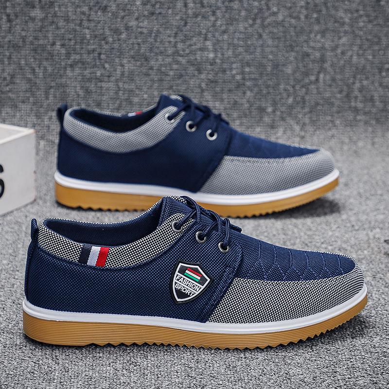 Men's Casual Shoes Vulcanized Work Loafers Mesh Lightweight Driving Shoes Men Sneakers Mens Canvas Shoes Zapatos Para Hombres