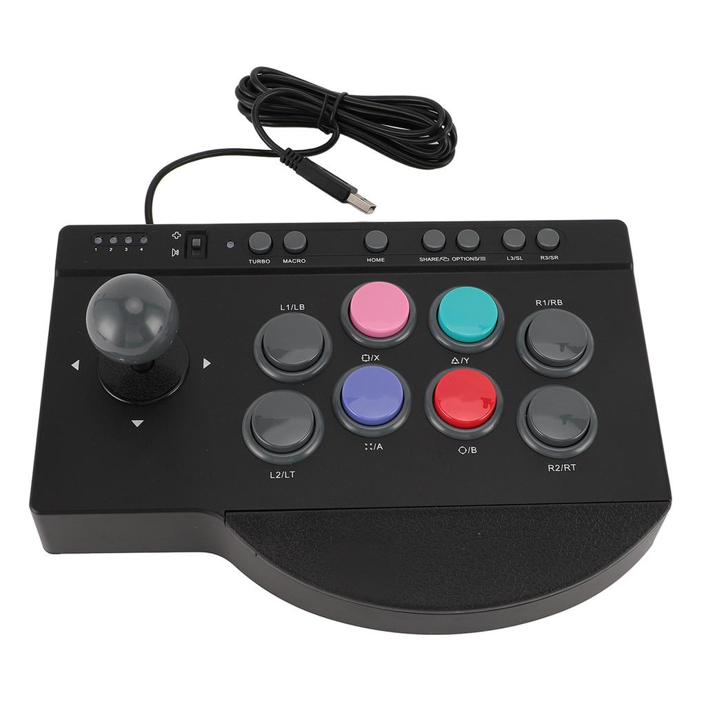 Fighting Stick для PS3 USB Turbo Macro Функции Игровой контроллер Джойстик для Android TV Box для