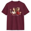 Unisex TShirts FF VII Tifa and Aerith Novelty Pure Cotton Tees Short Sleeve T Shirts Crew Neck Tops 4XL 5XL