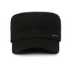 Men Classic Letters Warm Flat Cap Winter Ear Protection Thickened Travel Outdoor