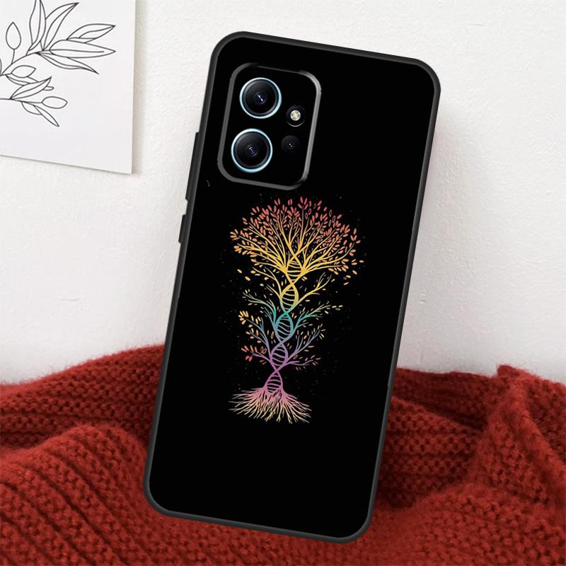 Tree of Life Space Galaxy Stars Case For Xiaomi Redmi Note 14 13 12 11 10 15 Pro Plus Cover For Redmi 15 15C 10C 12C 13C 14C