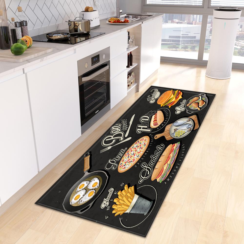 Коврик для кухни, коврик для входной двери спальни, коврик для гостиной, коврик для ванной комнаты, коридора, балконной двери, нескользящий ковер