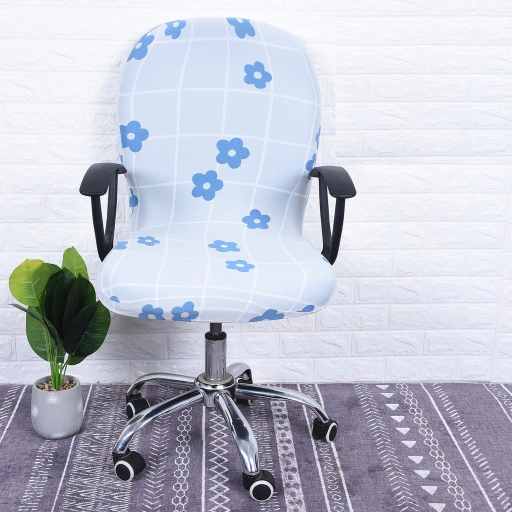 Home Elastic Cover Computer Chair Cover Cushion Case Swivel Chair Internet Bar Chair Cover Factory