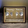 Световая рамка Mommy's Universe Custom Moms Sky Led Light Box Frame LED Picture Frame на День матери Подарки на тему фаз Луны для мамы и бабушки