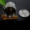 750Ml Stainless Steel Hanging Pot With Lid Outdoor Picnic Portable Foldable Handle Camping Water Cup Tea Pot Coffee Mug
