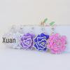 Rhinestone Rose Keychain: Cute Flower Pendant for Women's Bags