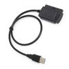 USB To Serial ATA Converter External Adapter USB 2.0 Easy Drive Line for SSDHDD Data Transfer
