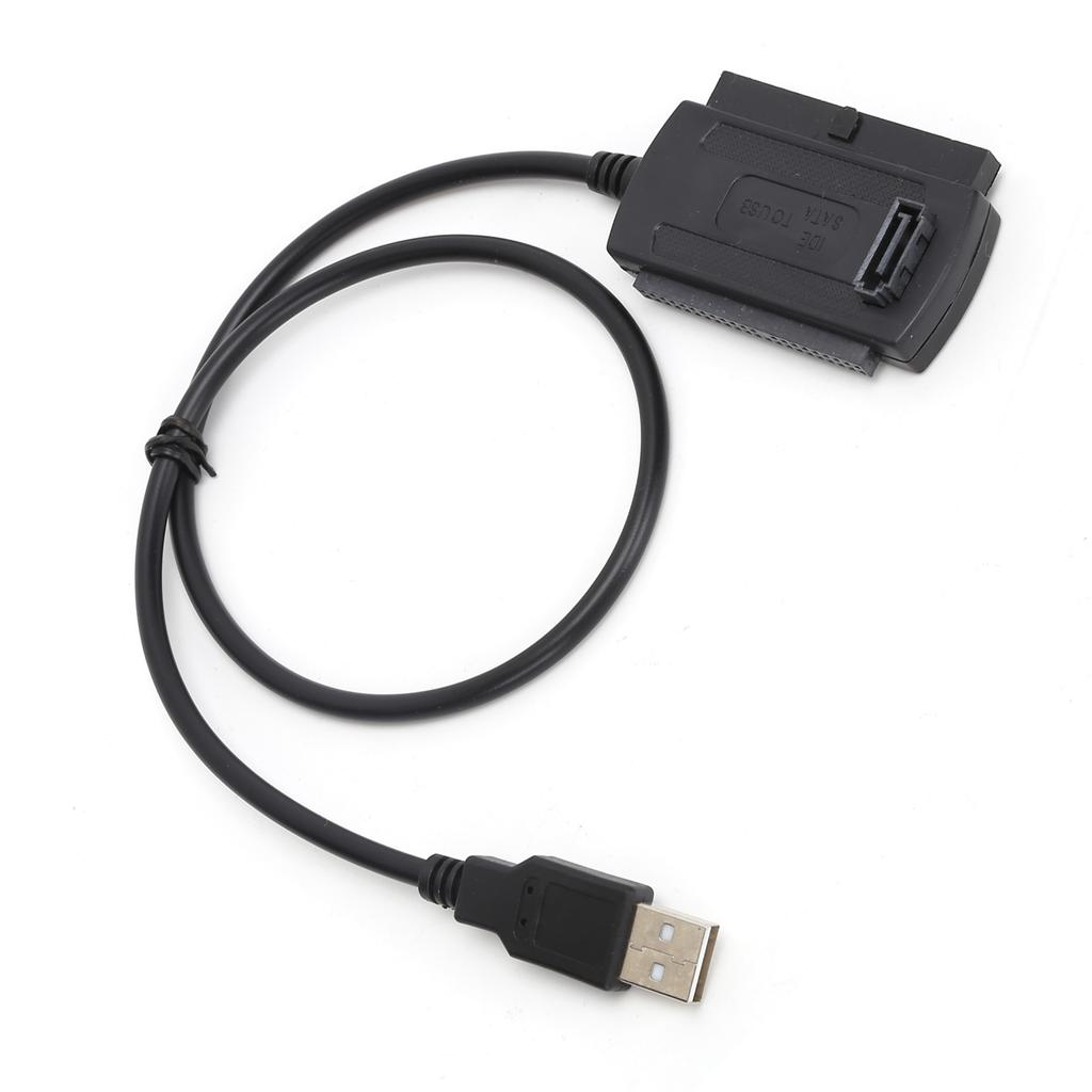 USB To Serial ATA Converter External Adapter USB 2.0 Easy Drive Line for SSDHDD Data Transfer