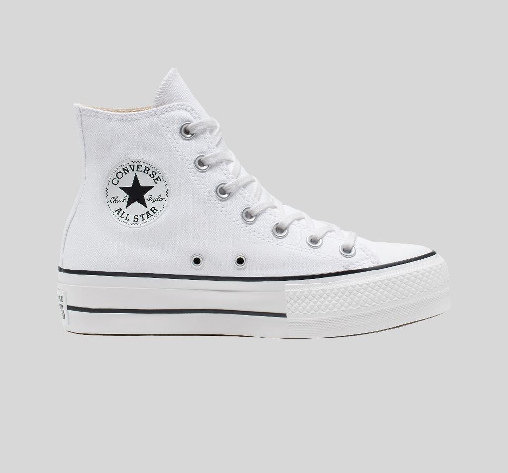 Converse Платформа Chuck Taylor All Star Hi белая