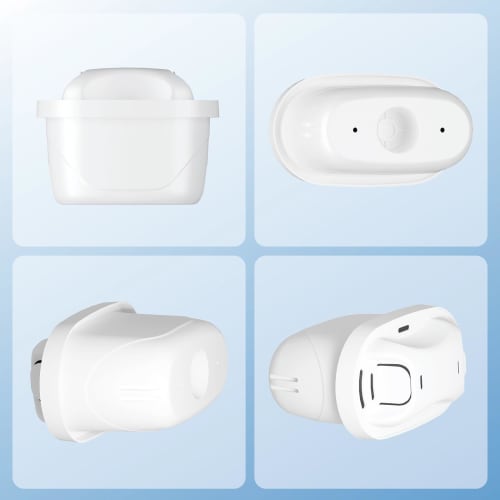 MUKEMO Replacement Filter Cartridges for Brita Water Purifiers (BRITA MAXTRA), High-Removal Filters, Pack of 8