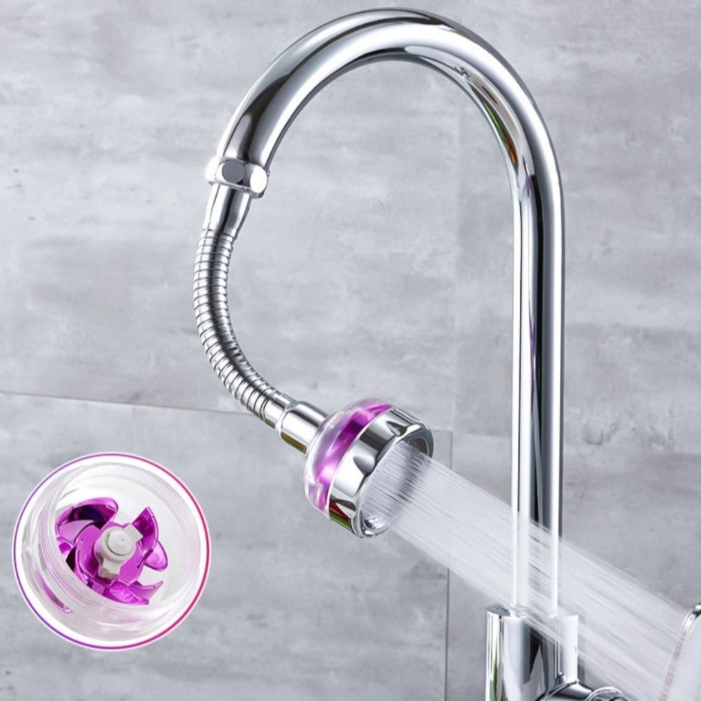 Fan Filter Splash-Proof Faucet 360° Rotation Turbocharged Shower Head Kitchen Faucet  Kitchen