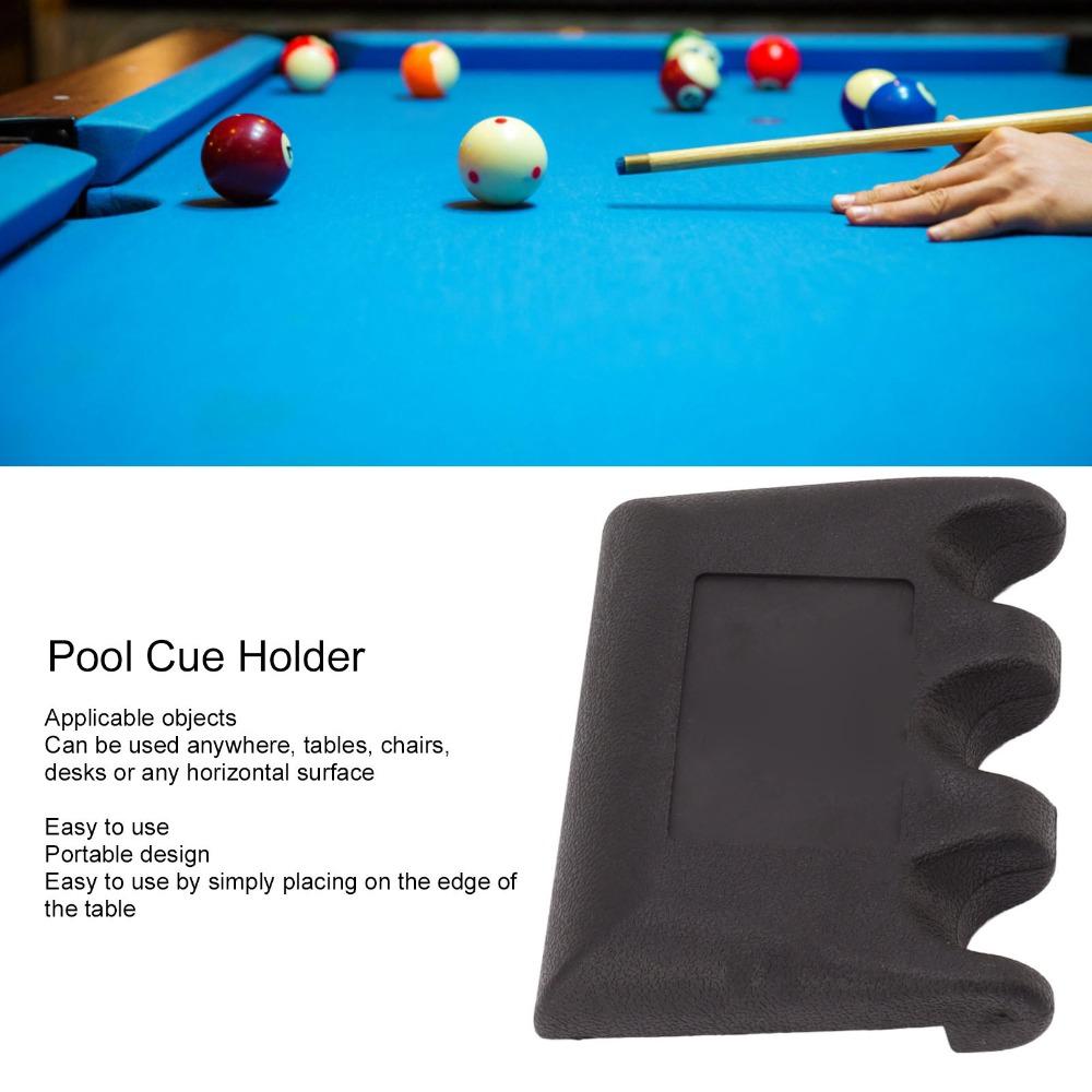 Portable Billiard Cue Holder 3 Holes Cue Stick Holder Pool Cue Holder Game Room