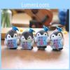 Cute Plush Penguin Keychain Soft Toy Adorable Bag Accessory Stuffed Animal Doll