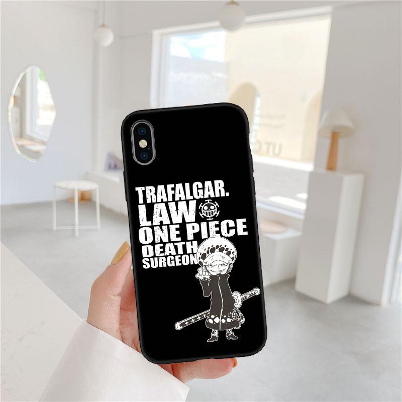 One Piece Anime Soft Shell Phone Case for Redmi Note 8 9 Pro Max 9S 9T 9C NFC 8T 8A 10A A4
