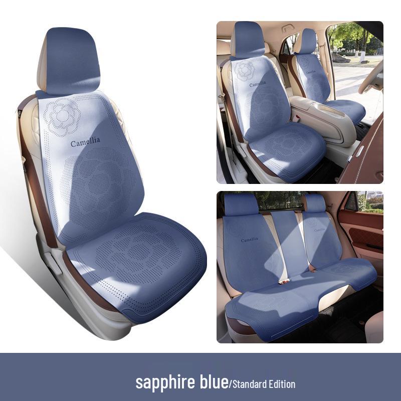 Дышащие замшевые чехлы на сиденья для Geely Galaxy L7 Dragon MAX & Starship Asian Games Edition