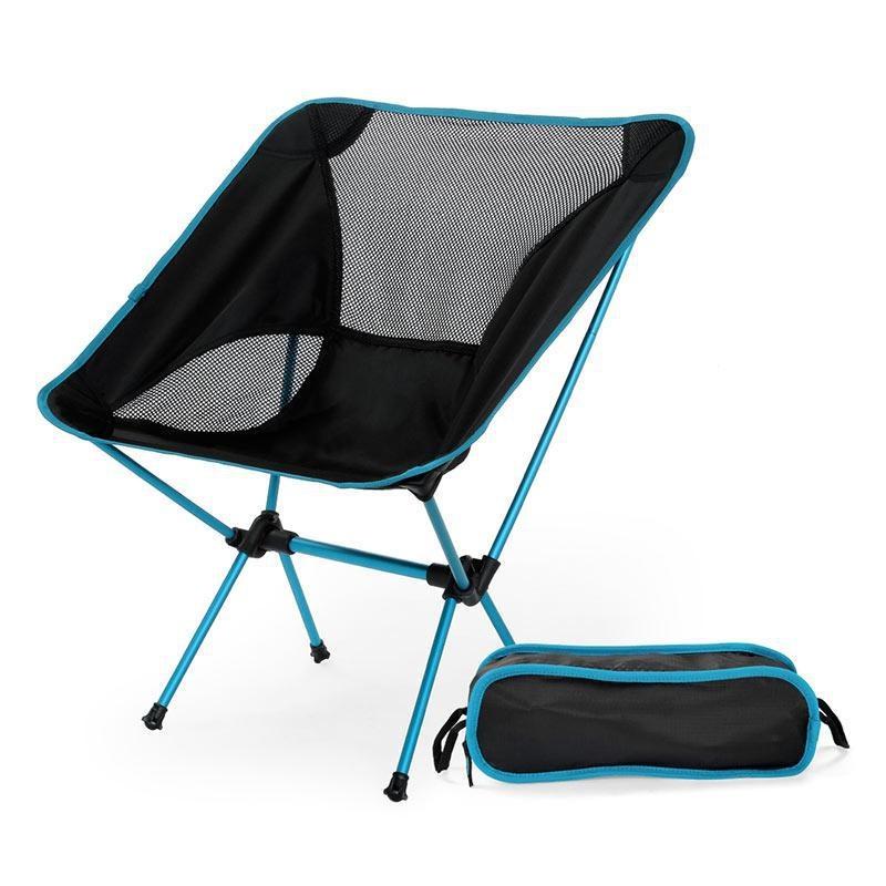 Travel Ultralight Folding Chair Superhard High Load Outdoor Camping Chair Portable Beach Hiking Picnic Seat Fishing Tools Chair