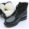 Low-top Thermal Boots Men's Combat Boots Outdoor Work Wool Snow Boots Winter Cotton Shoes Cotton Boots
