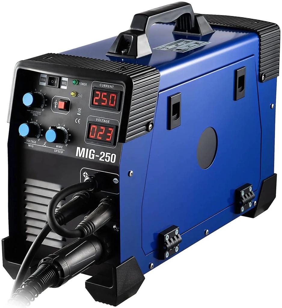 SIHAO MIG-250 3-in-1 Inverter DC Welding Machine TIG Arc Welder Aluminum Welder Semi-automatic Welding IGBT Welding Machine