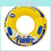 Взрослый утолщенный надувной плавательный круг с ручками, двойные воздушные камеры, экологичный ПВХ-материал, подходит для водных видов спорта, размеры 90-120