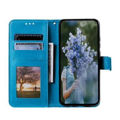 Чехол для Xiaomi Redmi Note 13 Pro+ 5G из ПУ кожи с оттиском цветка мандалы, откидная крышка