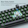 Custom Russian Letters Tastatur Red Switches Switch Blue Keyboard Claviers Mechanical Gaming Keyboards