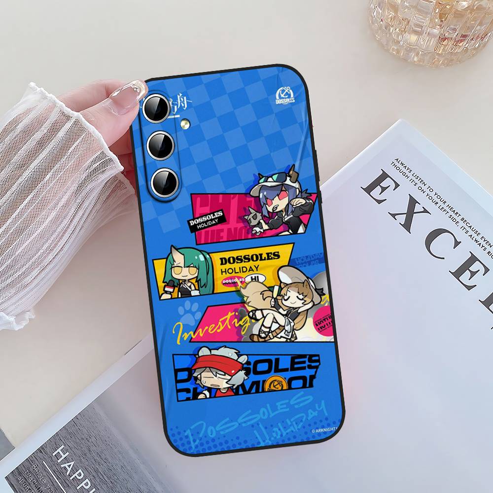 Чехол для телефона Arknights (Игра A) Для Samsung Galaxy S21 S22 S23 S24ULTRA S25ULTRA FE Ultra Plus5G A52S S26 Мягкий чехол