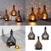 Elegant Gourd Design Candlestick Durability Metal Craftsmanships Candle Holder for Romantic Dinners Home Ambiances