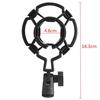 Universal Shock Proof Microphone Mount Plastic Studio Mic Holder Stand Clip For Large Diaphram Condenser
