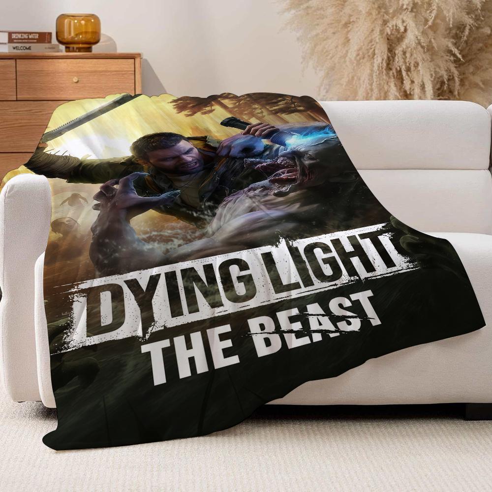Game D Dying L Light The B beast Blanket For Sofa Office Bed Plane Travel Sleep Read Relax Camping Soft And Warm