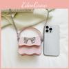 Color Solid Cute Silver Bow Decoration Kid Mini Shoulder Chain Bag For Daily