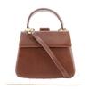 Salvatore Ferragamo 2WAYShoulder Handbag DK-216167 Vintage Brown Leather Women Used