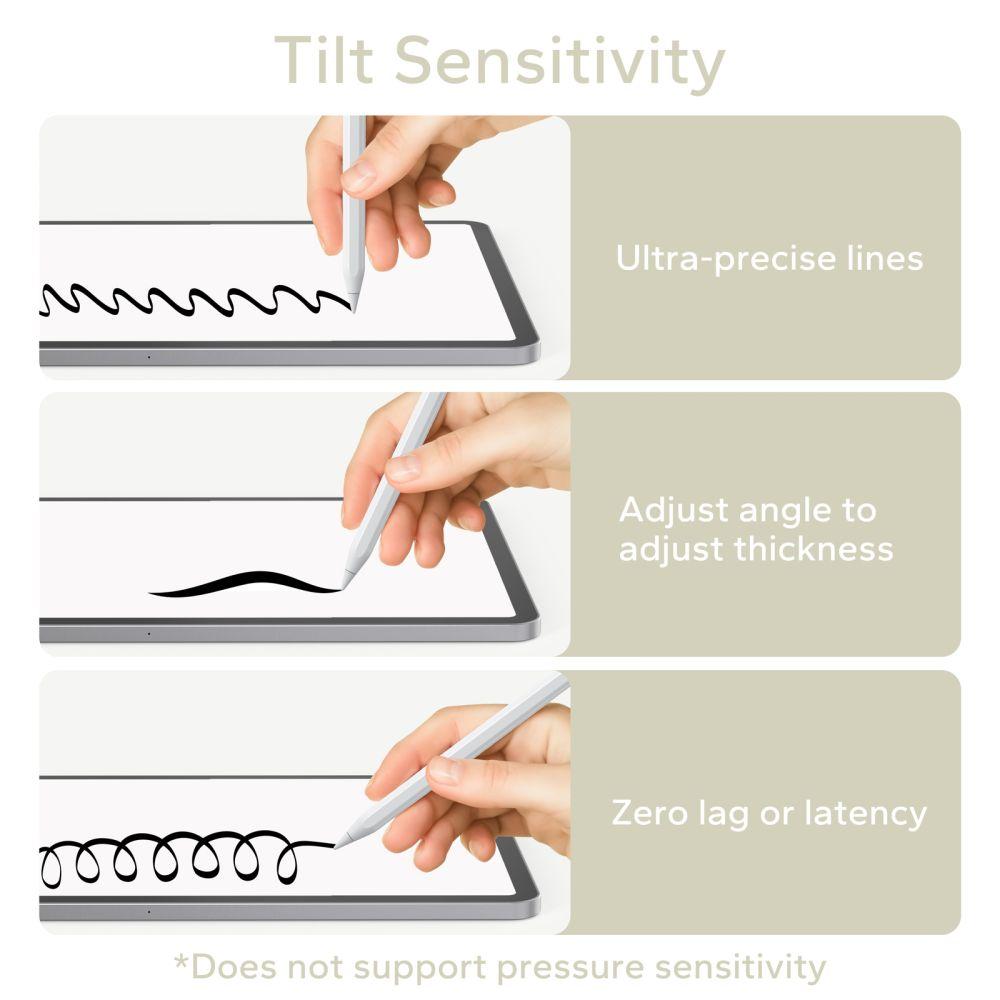 Tech-Protect Digital Magnetic Stylus Pen 3 Ipad White