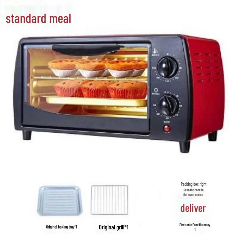 Compact Multifunctional Microwave & Electric Oven for Baking, Steaming, and Breakfast Prep