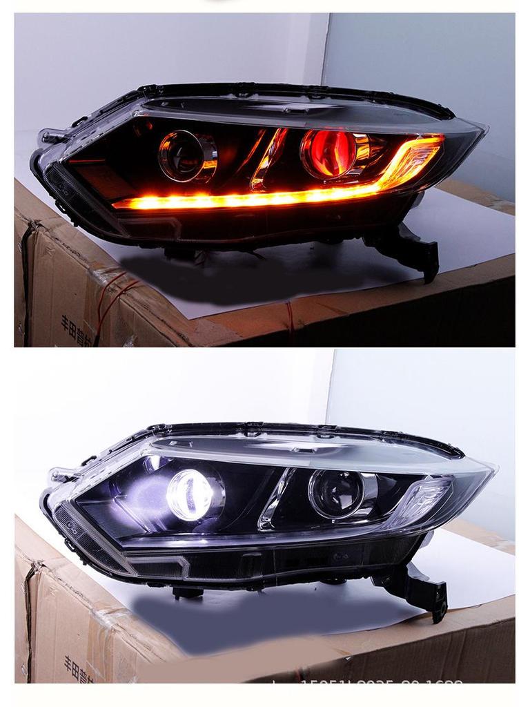 Светодиодная фара Honda 15-18 XRV с дневными ходовыми огнями и биксеноновым проектором