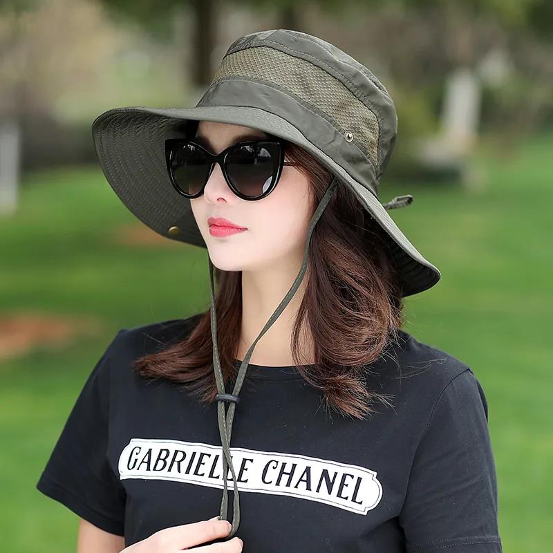 Hat Women's Sun Protection Hat Outdoor UV Protection Sun Hat Big Brim Hat Beach Hat