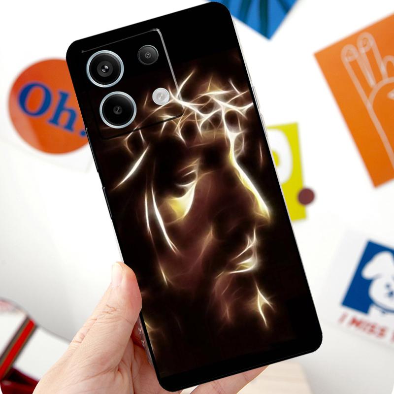 Бог Иисус Христос Христианский Чехол Для Xiaomi Redmi Note 14 13 10 11 12 Pro 11S 12S Чехол Для Redmi 15 14C 10C 12C 13C 15C