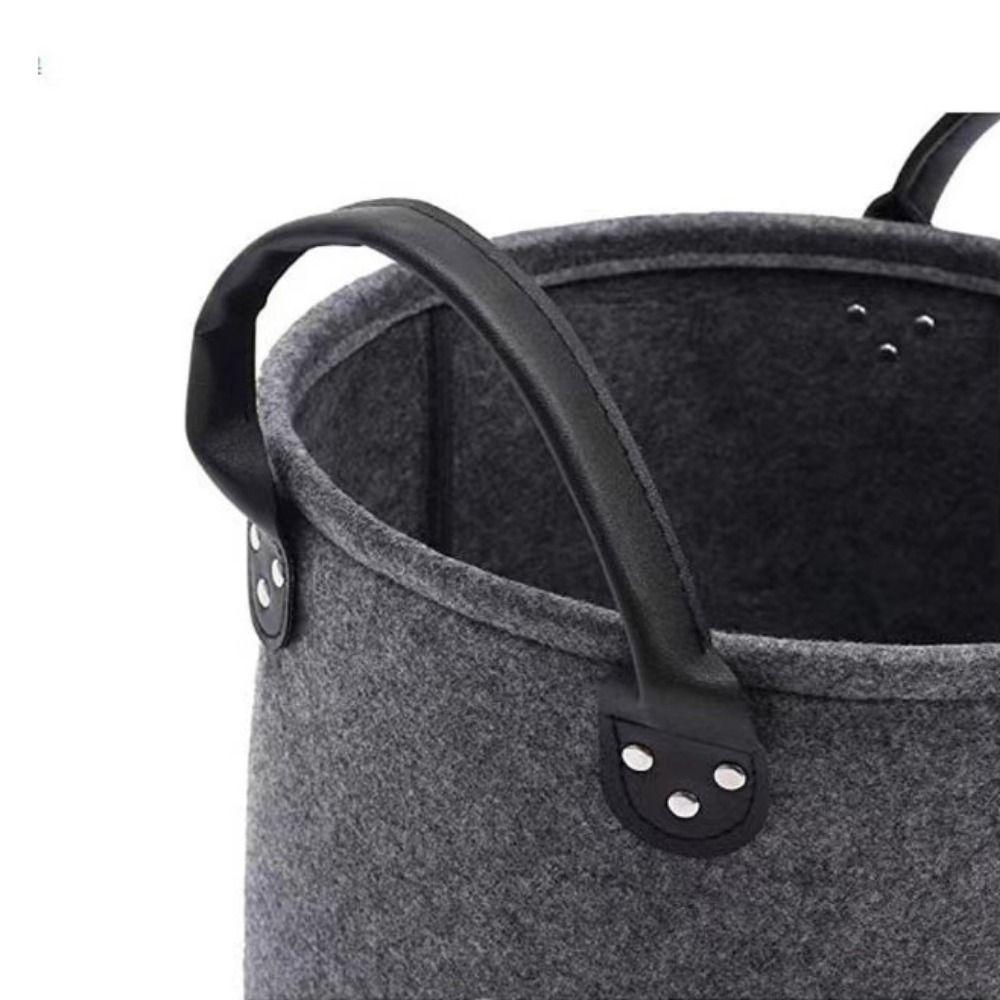 Large Capacity Pet Toy Storage Basket Foldable Dog Sundries Baskets Dog Toy Organizer  Storing Toys