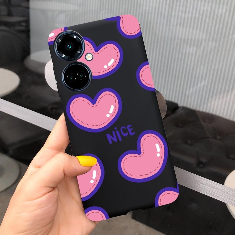 For TECNO Camon 19 Neo Case Cartoon Boy Child Fashion Phone Case Back Cover For Tecno Camon 19 Pro Camon19 Matte Soft Bumper Bag