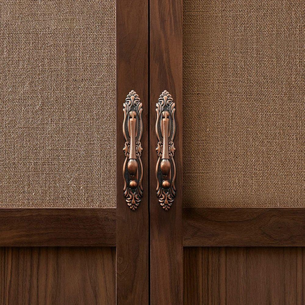 Винтажная ретро-резьба в полоску, мебельная ручка, ручка шкафа, ручка ящика для кухонного шкафа