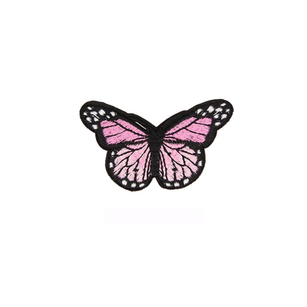 Sewing Badges Printing Butterfly Heat Transfer Sticker Iron On Patche Applique Clothes Patch